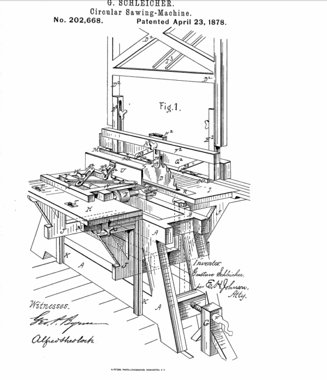 Table_Saw_Patent_Drawing_(1878)